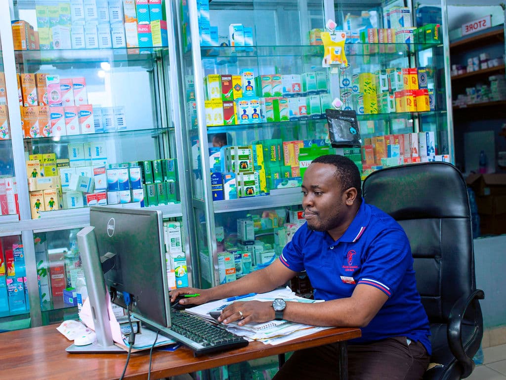 On-site pharmacy with stocked dispensary
